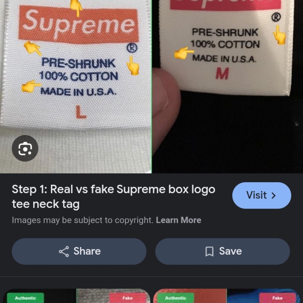 Supreme Picture Tee